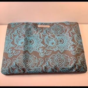 Blue Caspian Flora Zipper Pouch by Tupperware